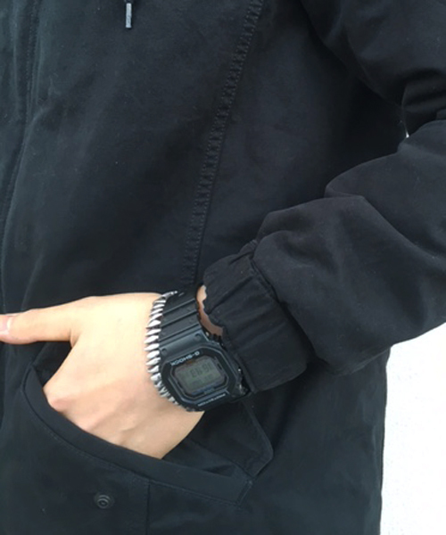 CIAOPANIC（チャオパニック）の「【Ciaopanic】ブロークンツイルＭ-51モッズコート（モッズコート・メンズ・ブラック/オリーブ・MEDIUM/LARGE/SMALL）」の5枚目の写真