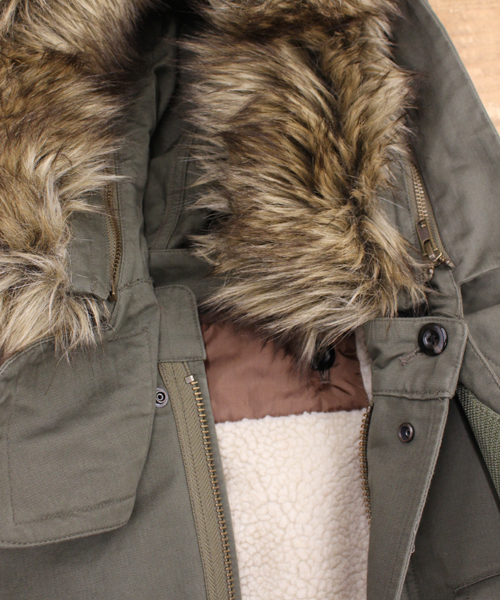 CIAOPANIC（チャオパニック）の「【Ciaopanic】ブロークンツイルＭ-51モッズコート（モッズコート・メンズ・ブラック/オリーブ・MEDIUM/LARGE/SMALL）」の18枚目の写真