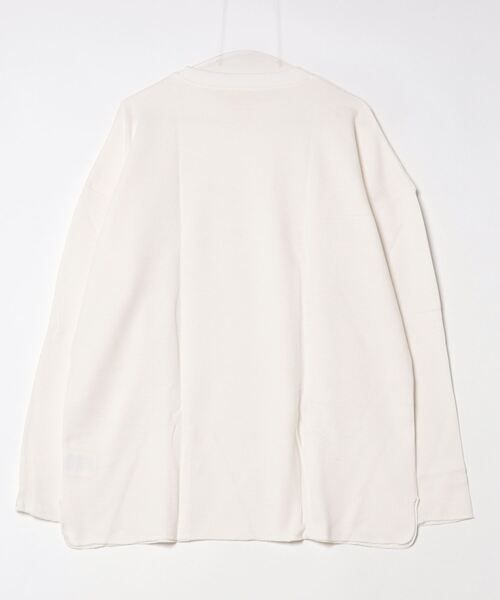 UNIVERSAL OVERALL(ユニバーサルオーバーオール)の「UNIVERSAL OVERALL / Heavyweight thermal loose fit L/S / UVOP-005(Tシャツ/カットソー・メンズ・ブラック系その他/ブラック/ホワイト/ホワイト系その他/グリーン/オレンジ・MEDIUM/LARGE/X-LARGE/SMALL)」の7枚目の写真