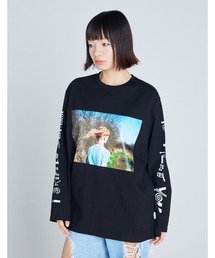 Little sunny bite（リトルサニーバイト）の「【8】【it】【Little Sunny Bite】Valerie Phillips x little sunny bite photo long tee（Tシャツ/カットソー）」