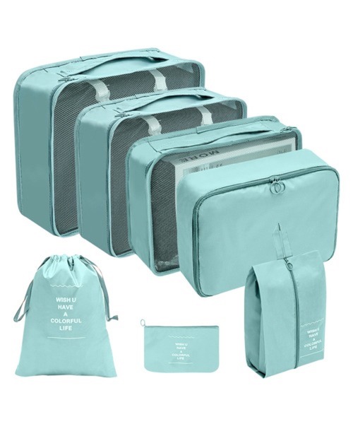 ♥バッグ5点、ポーチ2点、ハンカチ＆ポーチセット　未使用あり Pochi Pouch/【7点セット】バッグインバッグ トラベルポーチ
