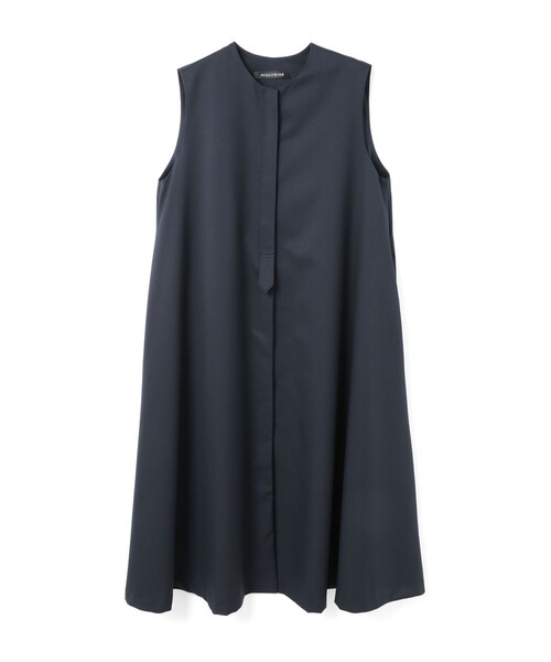 【セール】mizuiro ind フレアノースリーブワンピース（ワンピース）｜mizuiroind（ミズイロインド）