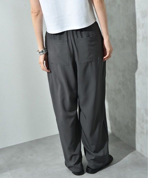 INTERPLANET(インタープラネット)の「配色パイピングパンツ(その他パンツ・レディース・グレー/ブラック・FREE)」の11枚目の写真