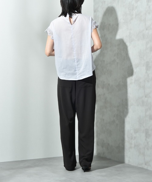 INTERPLANET(インタープラネット)の「配色パイピングパンツ(その他パンツ・レディース・グレー/ブラック・FREE)」の19枚目の写真