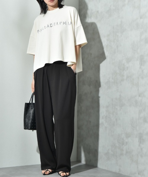 INTERPLANET(インタープラネット)の「配色パイピングパンツ(その他パンツ・レディース・グレー/ブラック・FREE)」の21枚目の写真