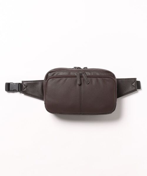 羊革1Pウエストバッグ（ボディバッグ/ウエストポーチ）｜KAZZU SELECT（カッズセレクト） 8,316円