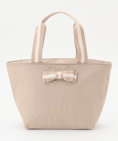 BICOLOR RIBBON COOLERBAG クーラーバッグ（トートバッグ