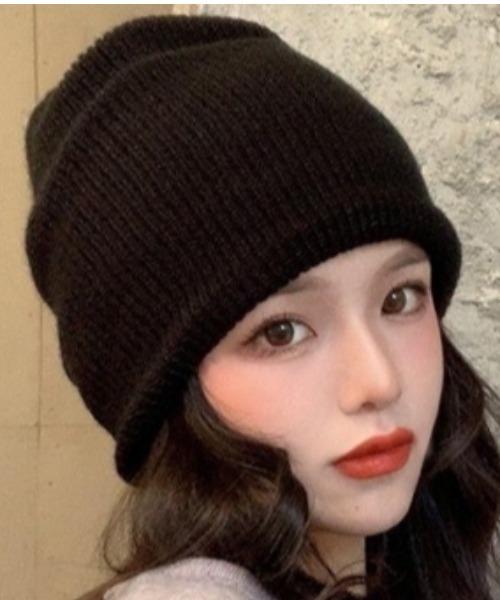 シンプルビーニー ニット帽（ニットキャップ/ビーニー）｜Vipoa