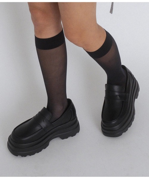 【ティーンズライン】厚底 ローファー（ローファー）｜ANAP GiRL（アナップガール） 5,387円