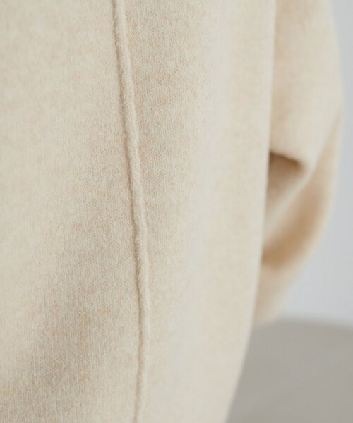 DISCOAT（ディスコート）の「【WEB限定】スキッパーニット《ユニセックス》（ニット/セーター・レディース・レッド/ブラック/アイボリー・FREE）」の11枚目の写真