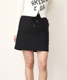 スカート（ブラック/黒色系・キルティング）ファッション通販