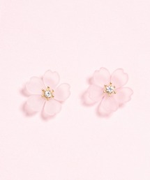 gargle（ガーグル）の「gargle ガーグル：るりさくら　ピアス（ピアス（両耳用））」