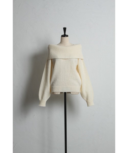 美品 Acne Studios モヘア ニットセーター オフショルダー 2way 美品 Acne Studios モヘア ニットセーター オフショルダー 2way