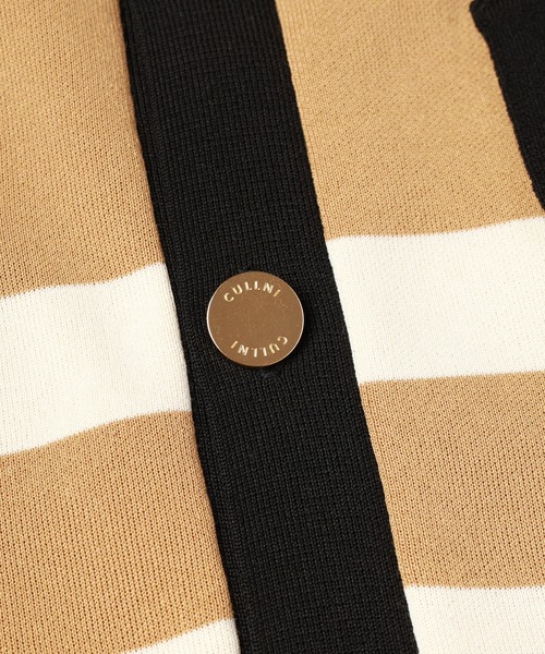 CULLNI（クルニ）の「Collarless Buttoned Short Sleeve Knit Jaket