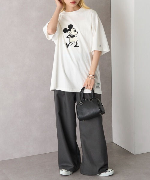 DISCUS(ディスカス)の「【DISCUS】DISCUS×Disney Tシャツ 5287-5670(Tシャツ/カットソー・レディース・ブラック系その他2/ホワイト系その他2/ホワイト/ブラック・L/M)」の20枚目の写真