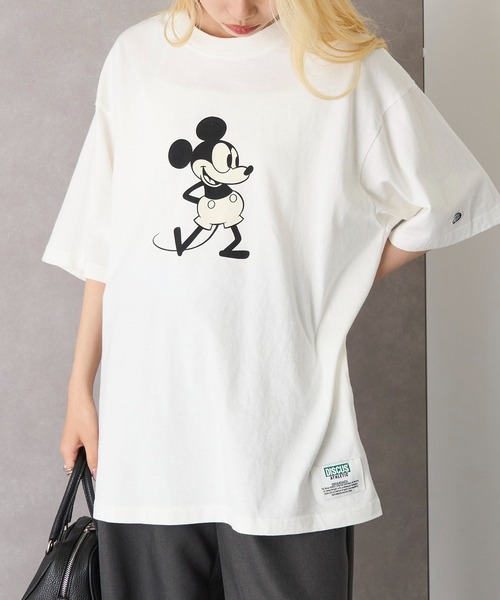 DISCUS(ディスカス)の「【DISCUS】DISCUS×Disney Tシャツ 5287-5670(Tシャツ/カットソー・レディース・ブラック系その他2/ホワイト系その他2/ホワイト/ブラック・L/M)」の14枚目の写真