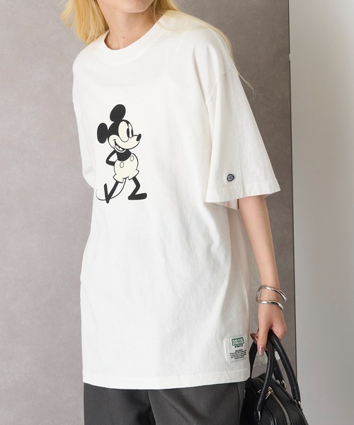 DISCUS(ディスカス)の「【DISCUS】DISCUS×Disney Tシャツ 5287-5670(Tシャツ/カットソー・レディース・ブラック系その他2/ホワイト系その他2/ホワイト/ブラック・L/M)」の15枚目の写真