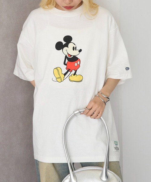 DISCUS(ディスカス)の「【DISCUS】DISCUS×Disney Tシャツ 5287-5670(Tシャツ/カットソー・レディース・ブラック系その他2/ホワイト系その他2/ホワイト/ブラック・L/M)」の22枚目の写真