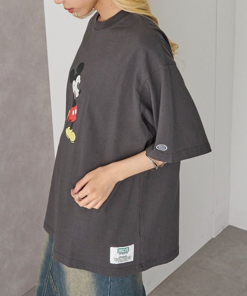 DISCUS(ディスカス)の「【DISCUS】DISCUS×Disney Tシャツ 5287-5670(Tシャツ/カットソー・レディース・ブラック系その他2/ホワイト系その他2/ホワイト/ブラック・L/M)」の8枚目の写真