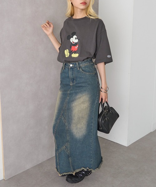 DISCUS(ディスカス)の「【DISCUS】DISCUS×Disney Tシャツ 5287-5670(Tシャツ/カットソー・レディース・ブラック系その他2/ホワイト系その他2/ホワイト/ブラック・L/M)」の10枚目の写真