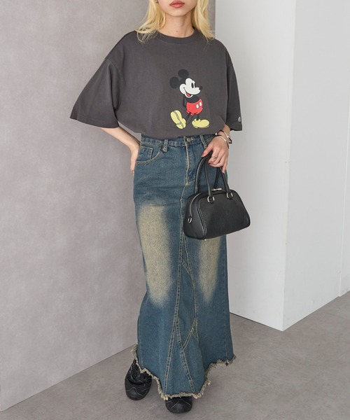 DISCUS(ディスカス)の「【DISCUS】DISCUS×Disney Tシャツ 5287-5670(Tシャツ/カットソー・レディース・ブラック系その他2/ホワイト系その他2/ホワイト/ブラック・L/M)」の11枚目の写真