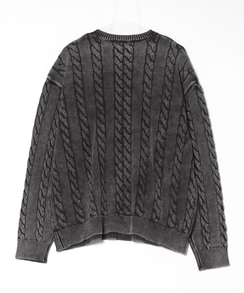 【セール】3.3 Field Trip／ウォッシュケーブルニット（ニット/セーター）｜3.3 Field Trip （3.3フィールドトリップ）