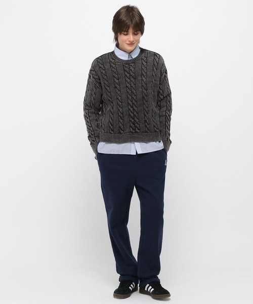 【セール】3.3 Field Trip／ウォッシュケーブルニット（ニット/セーター）｜3.3 Field Trip （3.3フィールドトリップ）
