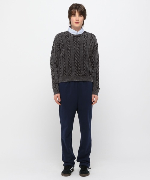 【セール】3.3 Field Trip／ウォッシュケーブルニット（ニット/セーター）｜3.3 Field Trip （3.3フィールドトリップ）
