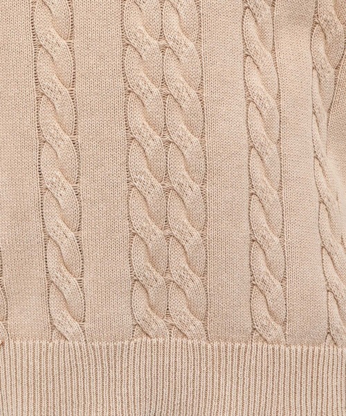 【セール】3.3 Field Trip／ウォッシュケーブルニット（ニット/セーター）｜3.3 Field Trip （3.3フィールドトリップ）