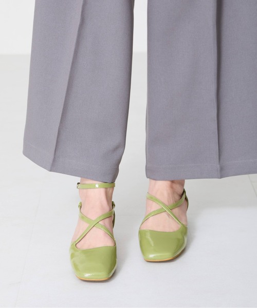 クロスデザインフラットパンプス/51119（パンプス）｜ORiental TRaffic