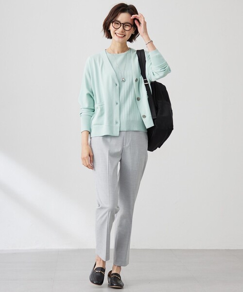 【洗える】Cotton Acetate ドルマンスリーブ カーディガン セール】【洗える】Cotton Acetate ドルマンスリーブ