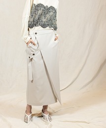 OSMOSIS | ラップタイトロングスカート(スカート)