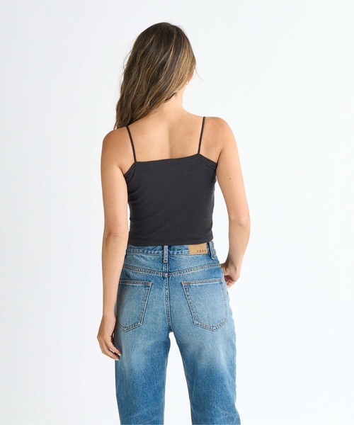 ROXY(ロキシー)の「PUFFY DAYS /ロキシーアンサンブル2WAYトップス(Tシャツ/カットソー・レディース・ミント/イエロー/ホワイト/ブラック・LARGE/SMALL/MEDIUM)」の16枚目の写真