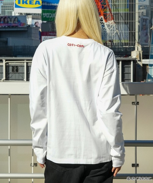 UNIIT（ユニット）の「【COJI-COJI/コジコジ】プリントロンT（Tシャツ/カットソー・メンズ・ホワイト系その他/ベージュ系その他2/ベージュ系その他3/ブルー系その他2/ブラック系その他/ホワイト系その他3・SMALL/MEDIUM/LARGE）」の15枚目の写真