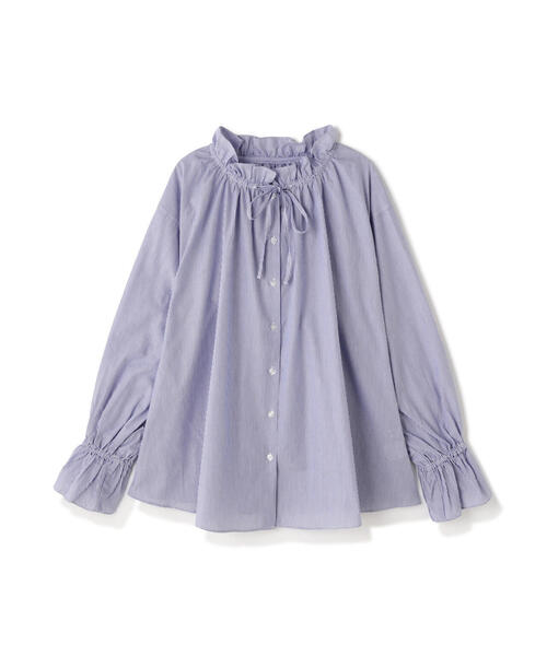 FREE'S MART（フリーズマート）の「◆［MFM］ストライプフリルシャツ（シャツ/ブラウス・レディース・ワンウォッシュ/ピンク系その他/ブルー系その他/グリーン系その他/ホワイト・FREE）」の14枚目の写真