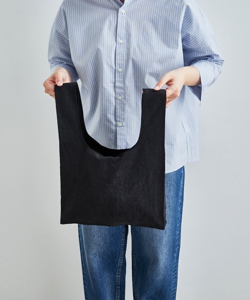 URBAN RESEARCH DOORS（アーバンリサーチドアーズ）の「『WEB限定』DOORS LIVING PRODUCTS　コンビニバッグ（その他雑貨・レディース・ブラック・-）」の3枚目の写真