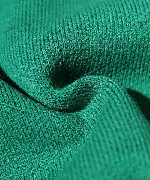 SUGGESTION（サジェッション）の「Double jacquard logo crew neck knit / WジャガードLOGOクルーネックニット unisex（ニット/セーター・メンズ・グリーン/ブラック/オフホワイト/ブルー・M/L）」の10枚目の写真