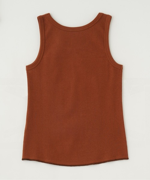 ROSE BUD（ローズバッド）の「ベーシック2WAYタンク（タンクトップ・レディース・ブラック/ホワイト/ブラウン・ONE SIZE）」の6枚目の写真