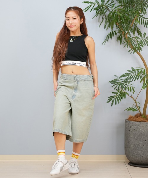 NEW ERA(ニューエラ)の「NEW ERA/ニューエラ カップ付き/アメスリタンクトップ 14670920/14391911(タンクトップ・レディース・ブラック/ホワイト・S/M)」の11枚目の写真