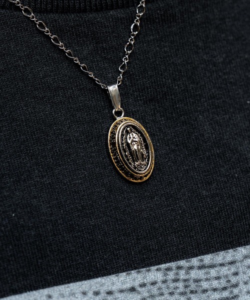 Subciety(サブサエティ)の「Medaille necklace(ネックレス・メンズ・シルバー・FREE)」の1枚目の写真