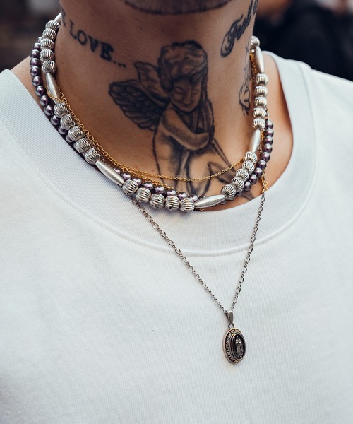 Subciety(サブサエティ)の「Medaille necklace(ネックレス・メンズ・シルバー・FREE)」の12枚目の写真
