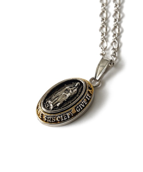 Subciety(サブサエティ)の「Medaille necklace(ネックレス・メンズ・シルバー・FREE)」の10枚目の写真