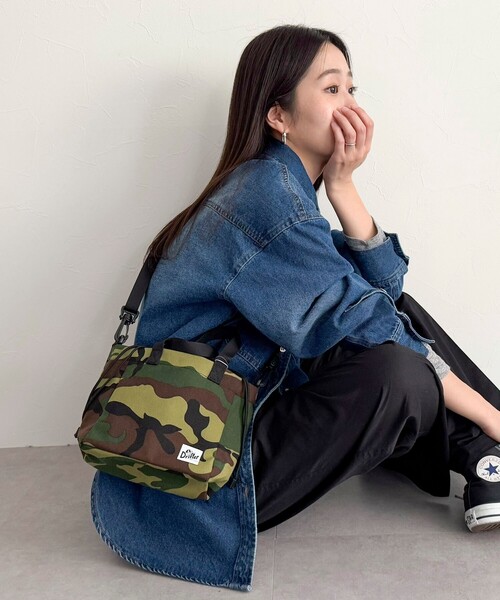 fredy emue（フレディエミュ）の「【Drifter/ドリフター】キューブ巾着トートバッグ（TOLEDO）（ショルダーバッグ・レディース・ブラック/ベージュ/グリーン系その他3/ブルー系その他7/パープル系その他3・FREE）」の17枚目の写真