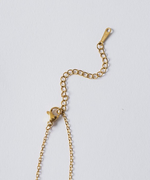 INTER FACTORY（インターファクトリー）の「AINA - クロスチェーンネックレス　GOSSIP CLUB　made in INTER FACTORY（ネックレス・レディース・ゴールド・FREE）」の14枚目の写真