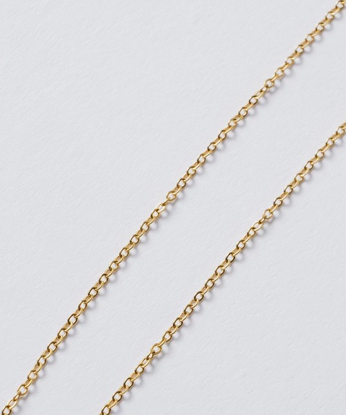 INTER FACTORY（インターファクトリー）の「AINA - クロスチェーンネックレス　GOSSIP CLUB　made in INTER FACTORY（ネックレス・レディース・ゴールド・FREE）」の15枚目の写真