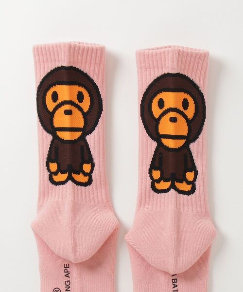 マイロくん BABY MILO SOCKS（ソックス/靴下）｜A BATHING APE（アベイシング
