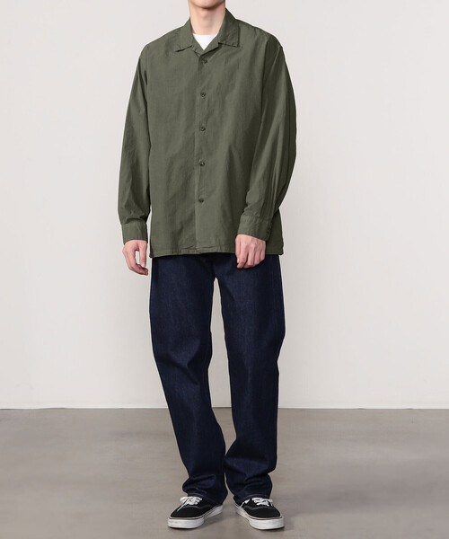 ORCIVAL | コットンポプリン オープンカラーシャツ MEN（シャツ