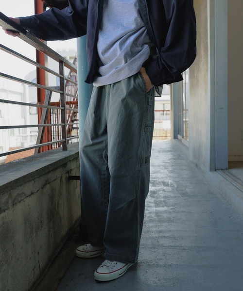 テックウールツイル イージートラウザー ネイビー | ＋CLOTHET