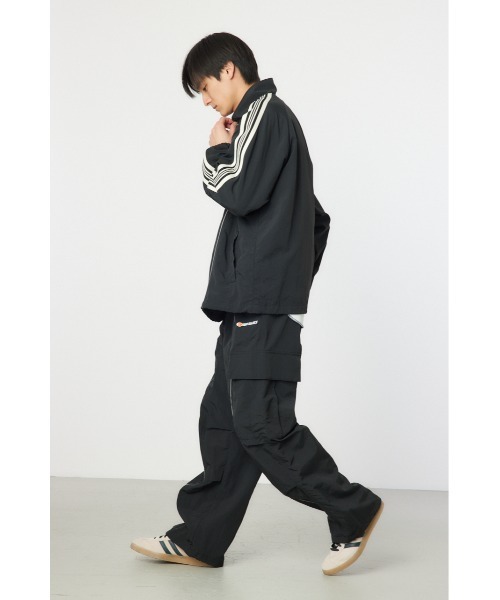 RODEO CROWNS WIDE BOWL（ロデオクラウンズワイドボウル）の「ナイロントラックパンツ（その他パンツ・メンズ・ライトグレー/ブラック・MEDIUM/LARGE）」の16枚目の写真