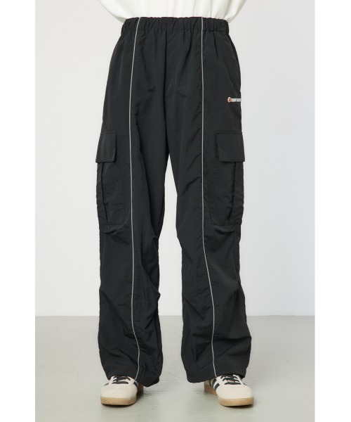 RODEO CROWNS WIDE BOWL（ロデオクラウンズワイドボウル）の「ナイロントラックパンツ（その他パンツ・メンズ・ライトグレー/ブラック・MEDIUM/LARGE）」の18枚目の写真